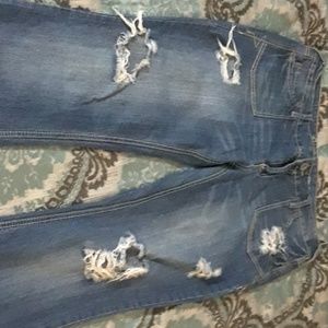 Cute distressed jeans